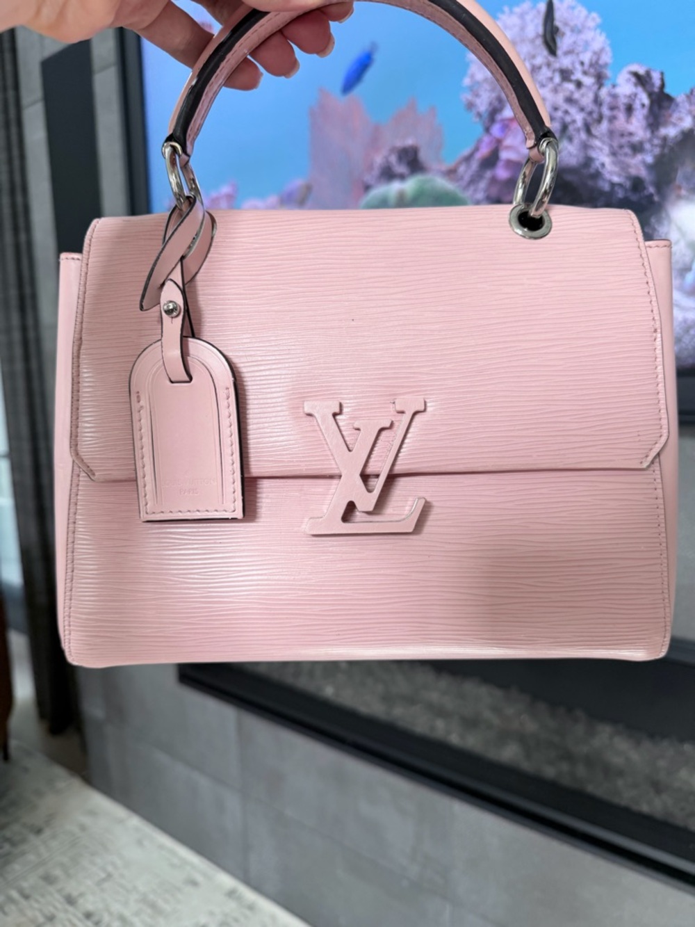Louis Vuitton Pink Epi Leather Top Handle Satchel - Picture 8 of 16